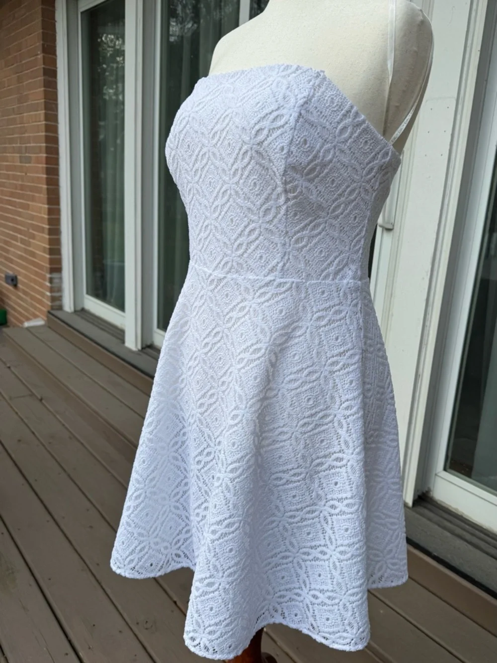 LILLY PULITZER Jennilee Dress in Treliss Lace. Modified. L - Picture 4 of 16